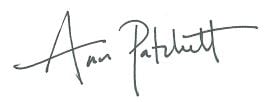 Ann Patchett signature